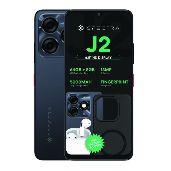 Spectra J2 6.5 Inch 64GB Smart Phone