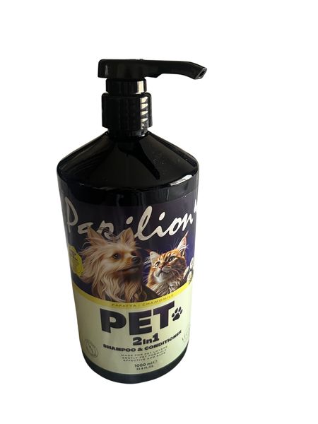 PAPILION PET 2-in-1 Pet Shampoo &amp; Conditioner - 1000 ml