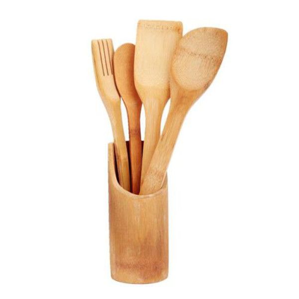Bamboo kitchen set - 5 piece