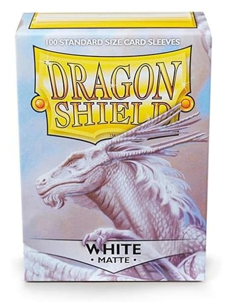 Dragon Shield Matte - White - 100 ct. in Box