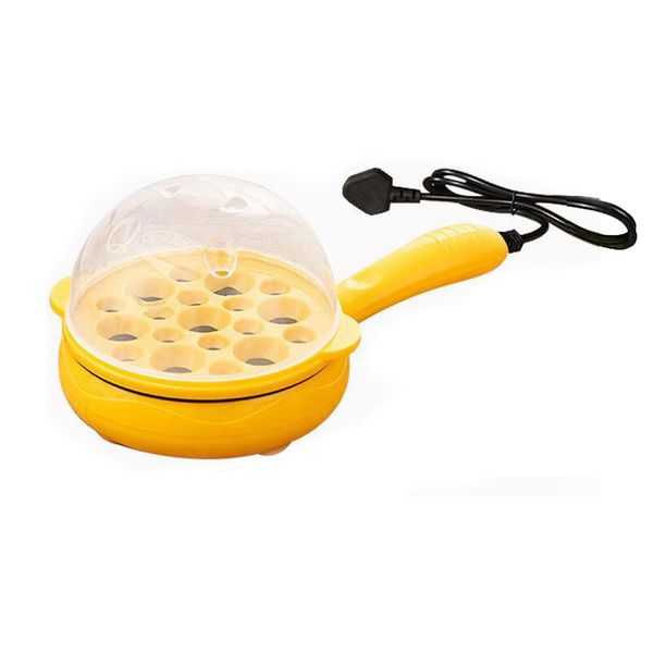 Multifunctional Electric Frying Pan With Egg Steamer