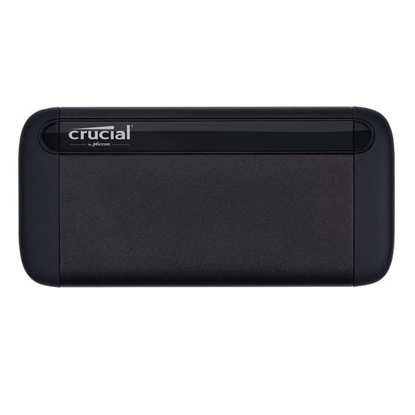 Crucial X8 2TB USB Type-C Portable External SSD - Black