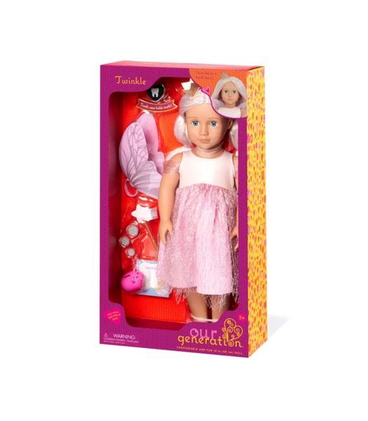 Our Generation Doll Tooth Fairy Twinkle 18inch Blonde