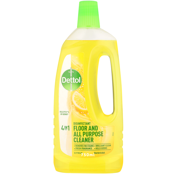 Dettol 750ml, Floor &amp; All Purpose, Disinfectant Cleaner, Citrus