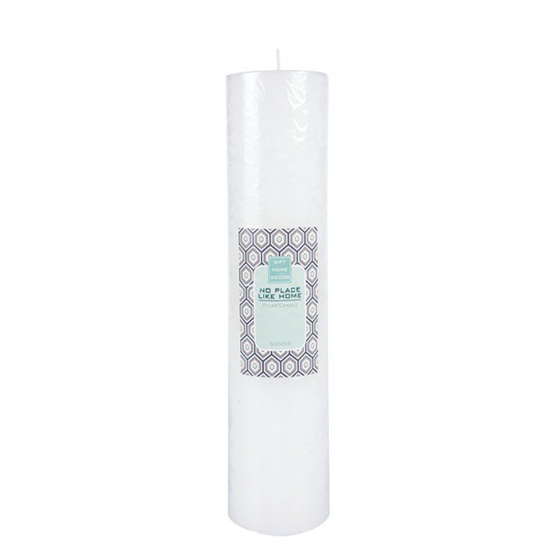 Pillar Candles Scented White 30cm x 7cm 2 Pack Shop Today