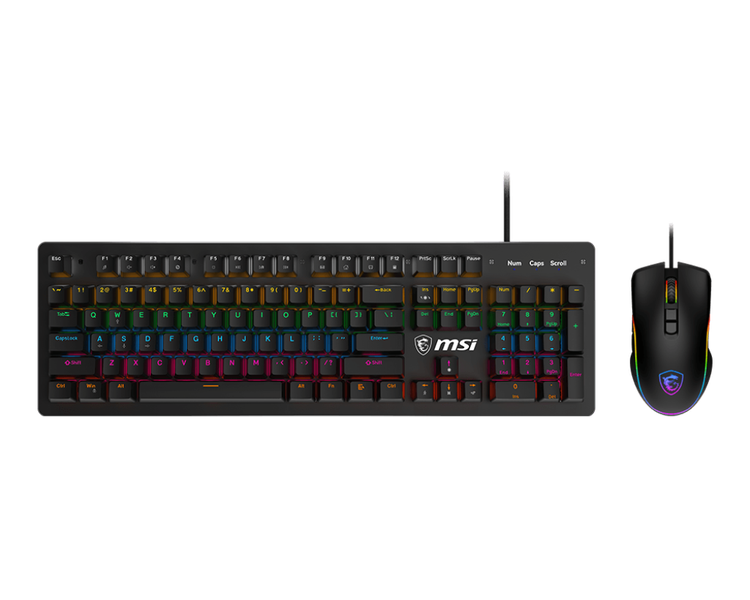 MSI Forge GK300 Combo USB Keyboard &amp; Mouse
