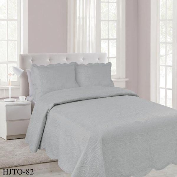 Legacy Leisure - Embossed Scallop Quilt Sets - Luxury Linen