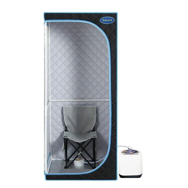 Portable Sauna: Remote-Controlled Steam &amp; Folding Chair