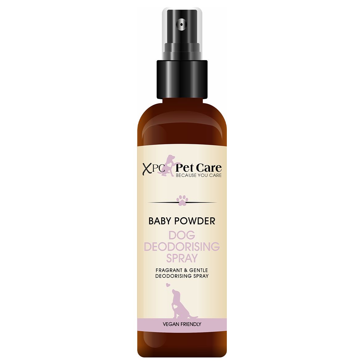 Xpel Pet Care VeganFriendly Baby Powder Dog Deodorising Spray 250ml