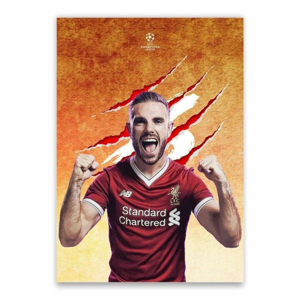 Uefa Champions League Henderson Poster - A1