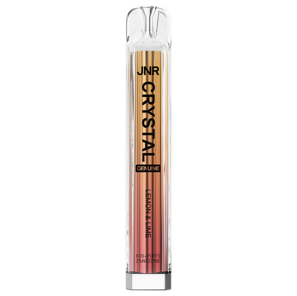 JNR Crystal Genuine - Lemon-&amp;-Lime 600 Puffs - Disposable 2%