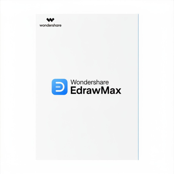 Wondershare EdrawMax Individual Diagram Software (Digital Annual License)