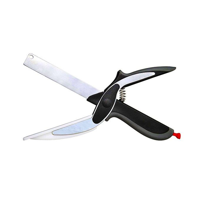 2 in 1 Clever Cutter ,Knife & Cutting Board Scissors | Shop Today. Get ...