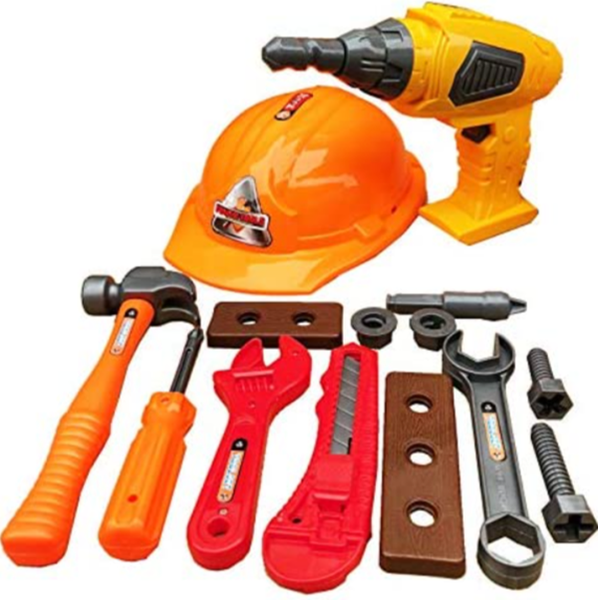 Kids Tool Set with Electric Drill 15 Piece