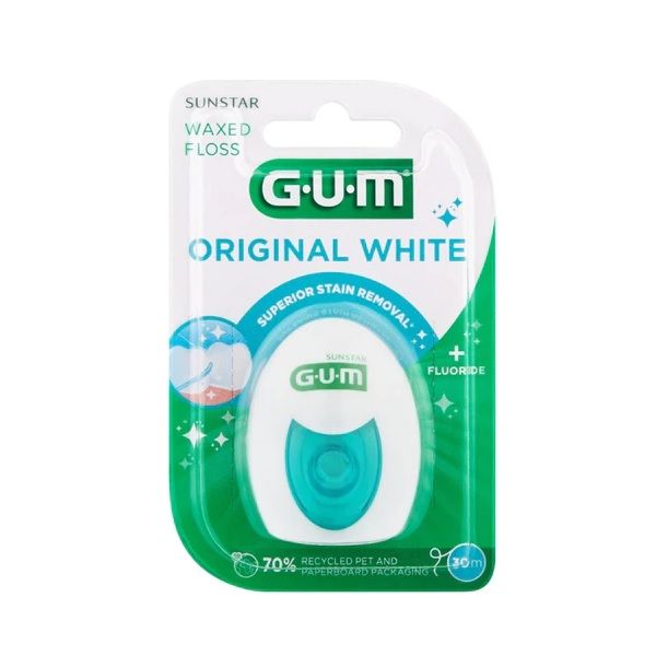 Sunstar G.U.M Original White Floss 30m