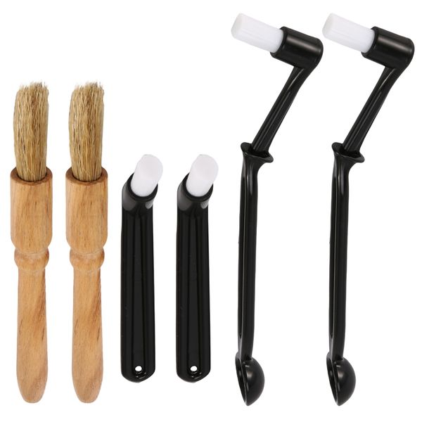 6 pcs Coffee Machine Cleaning Brush Set Machine Cleaning Brush Tool with Sp