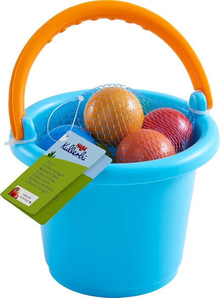 Haba Kullerbü-Bucket with Wooden Balls