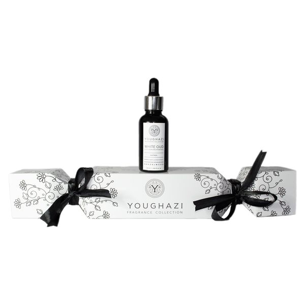 Youghazi Festive Gift Cracker with Diffuser &amp; Burner Oil 30ml - White Oud