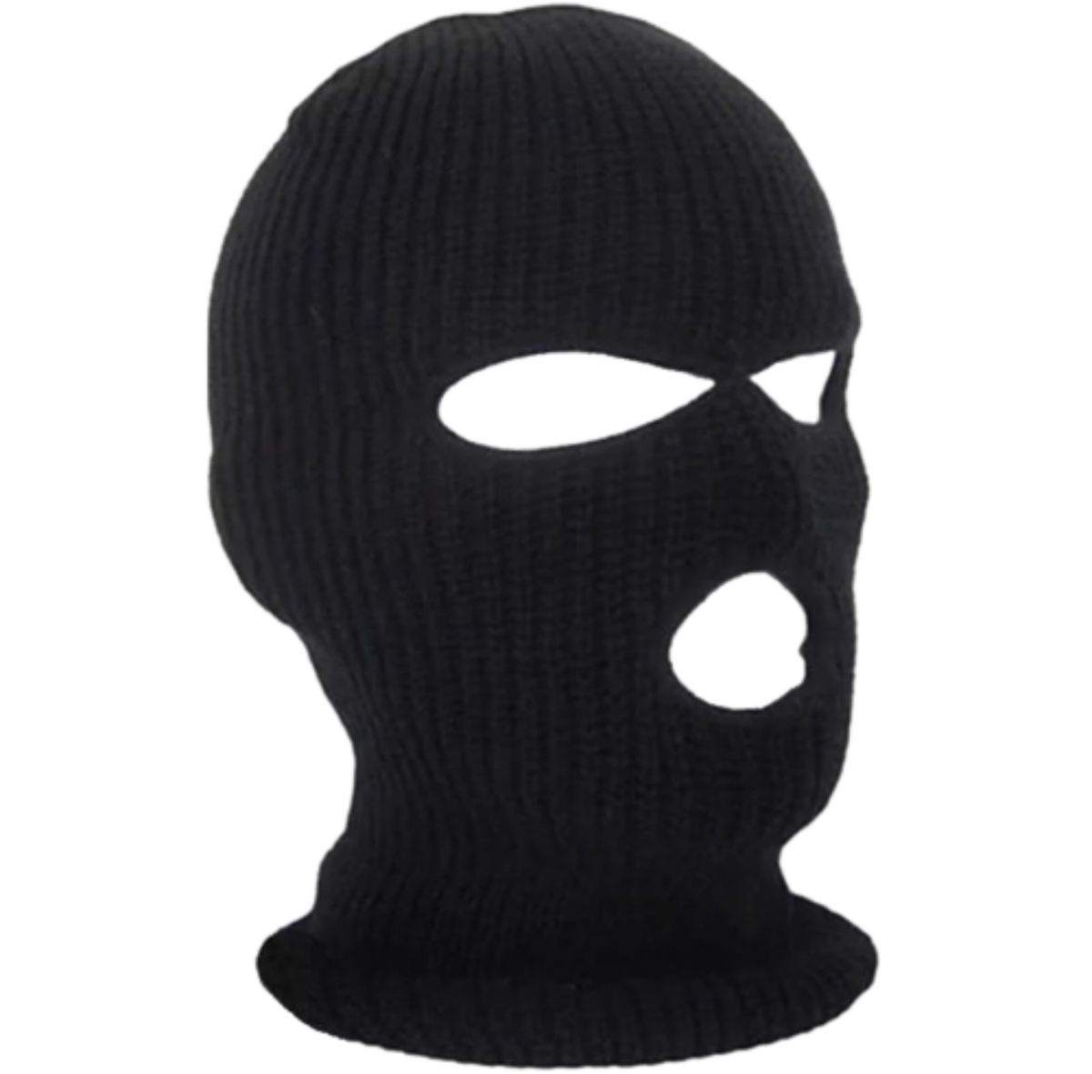 Atterson Knitted Full Face Cover 3 Hole Balaclava Warm Knit Beanie ...