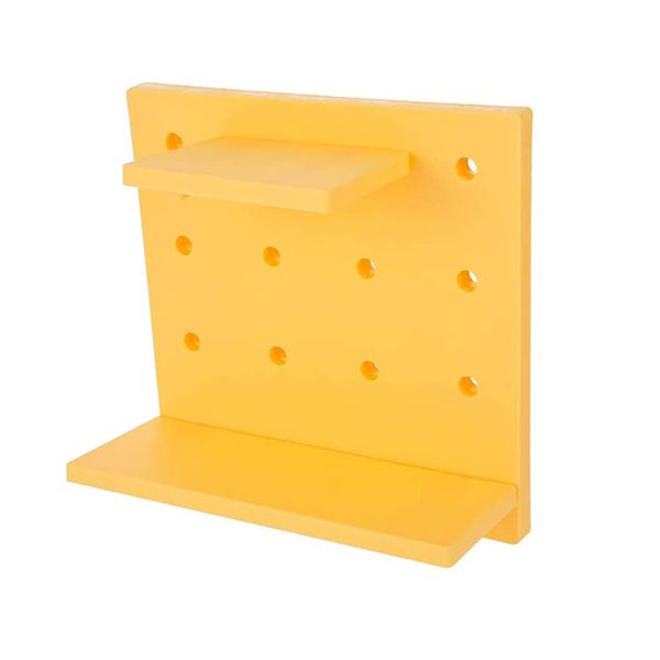 Floating Shelf Wall Organiser Plastic Hole Board Storage Rack
