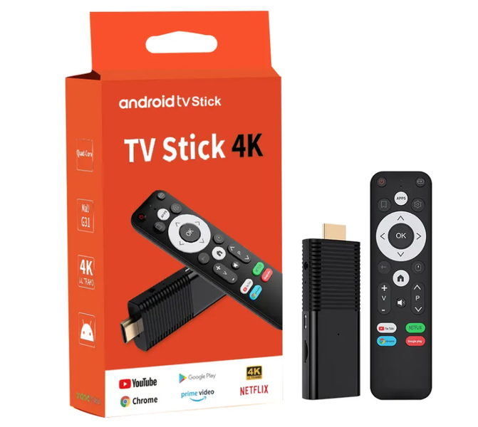 LWGB 4K Android TV Stick | Ultra HD Streaming | Fast &amp; Smooth