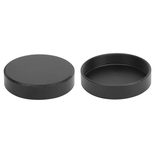 2Pcs M42 Alu Rear Caps - Metal Screw Mount Cover