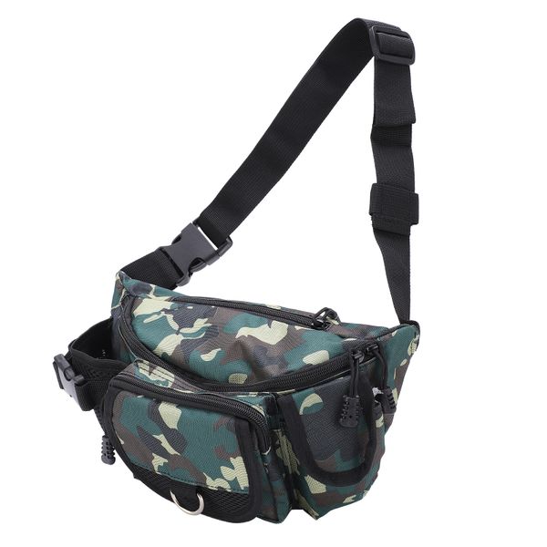 Fishing Tackle Bag Compatible with Multifunctional Outdoor Waist Pack