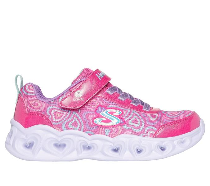 Kid's - Skechers Heart Lights - Boogie Love