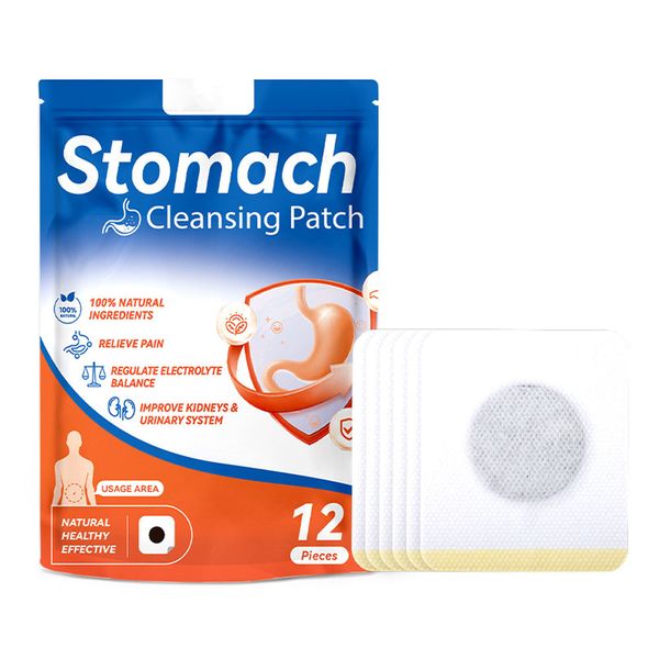 Navel patch - Natural Relief for Indigestion &amp; Discomfort, 12Piece