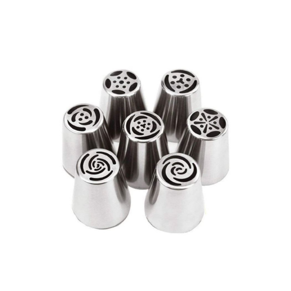 7 Piece Flower Piping Nozzles