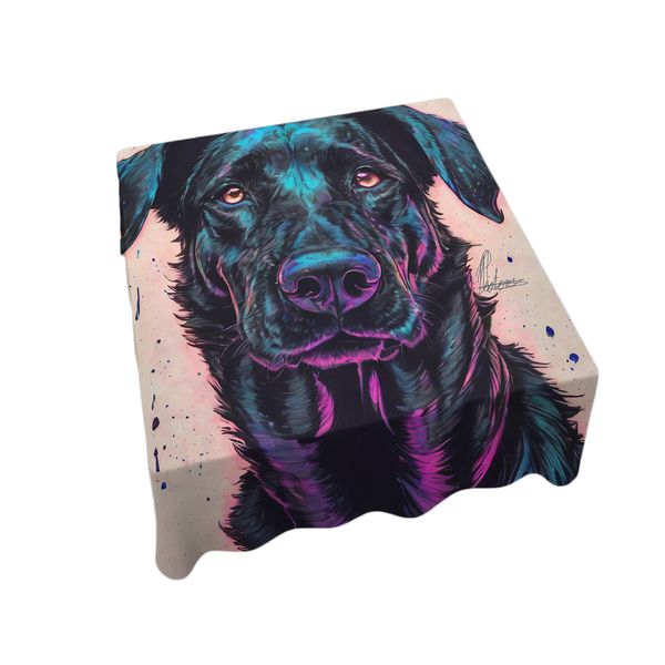 Galaxy Dog By Nathan Pieterse Square Tablecloth