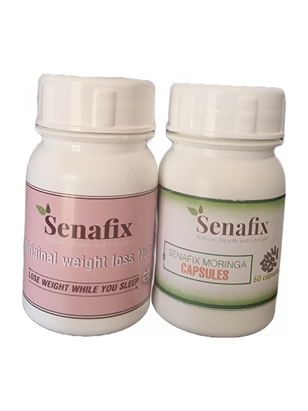 Senafix Nuts For Cleansing &amp; Weight Loss And Senafix Moringa Capsules