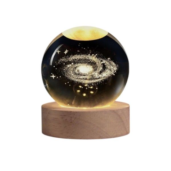 Nebula Designed LED Crystal Ball Night Light