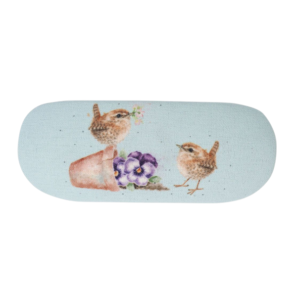 Birds Glasses Case - "Pottering About