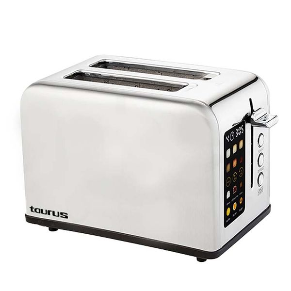 Taurus Toaster 2 Slice Stainless Steel Digital 815W "My Toast Digi
