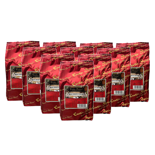 Exotic Spices Sour Cream &amp; Chives - 10 pack