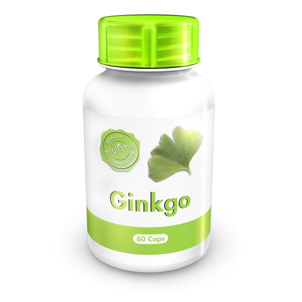 Ginkgo Biloba Supplement - 60 Capsules for Memory, Focus &amp; Brain Support