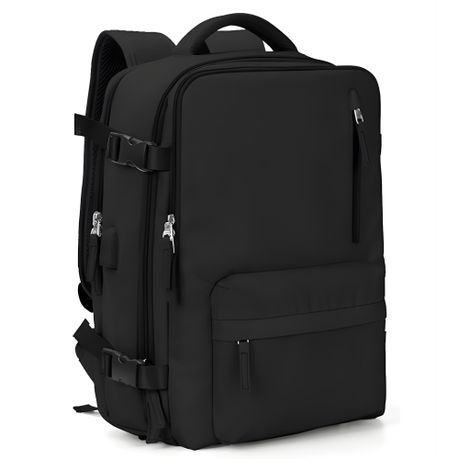 Large Travel Backpack Women Men with USB Charging Port Airplane Approved Image