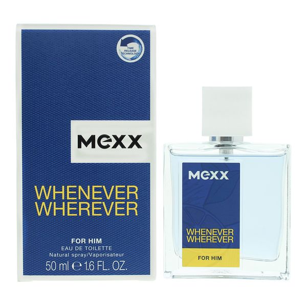 Mexx Whenever Wherever For Him Eau de Toilette 50ml (Parallel Import)