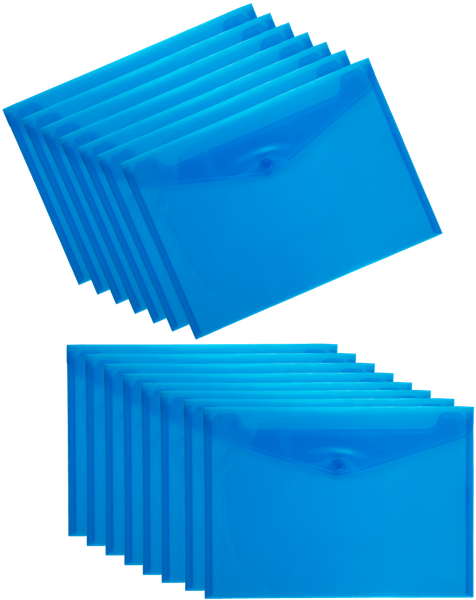 Butterfly Carry Folders - A4 160 m (Blue) X15