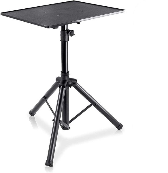 Heavy Duty Laptop Projector Stand with Adjustable Height (28 to 41-inch)