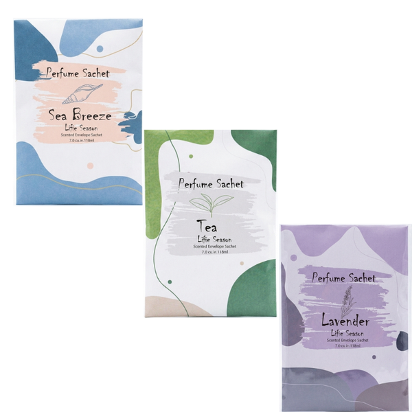 Calm &amp; Serene Scented Sachets - 6 Piece Assorted Fragrance Pack