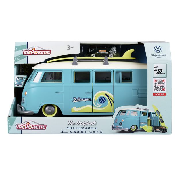 Majorette VW Carrycase and 1 Car