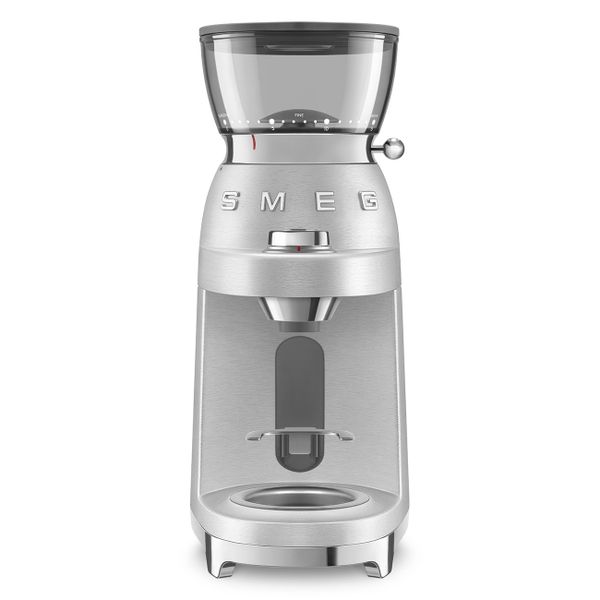 Smeg Coffee Grinder in Aluminium Finish to Compliment the Emc02