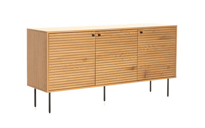 Brown Wood Sideboard