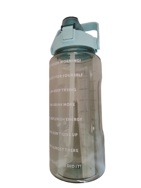 Water Bottle- Inspiration Bottles 2000ml - Blue