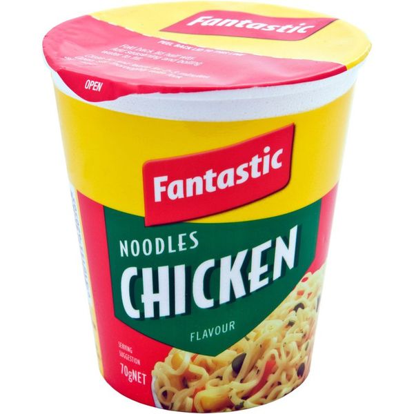 Fantastic - Chicken Cup Noodles 12 x 70g