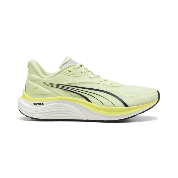 Puma Men's Electrify Nitro 4 Road Running Shoes - Apple Spritz/Lux Lime