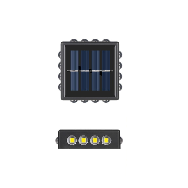 Portable Solar-Powered LED Motion Sensor Light- Waterproof Outdoor Wall