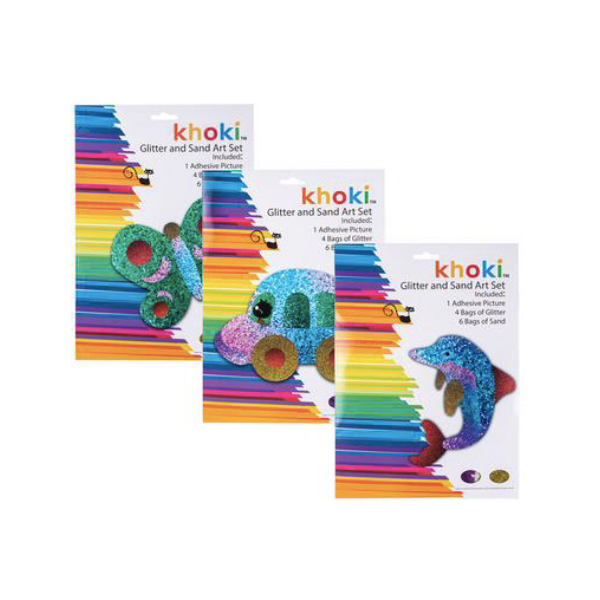 Khoki Toys - Glitter And Sand Art Set